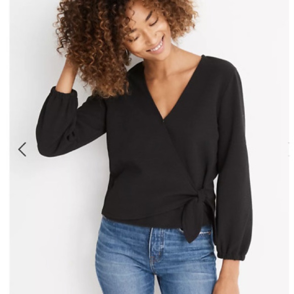 Madewell Top with side tie